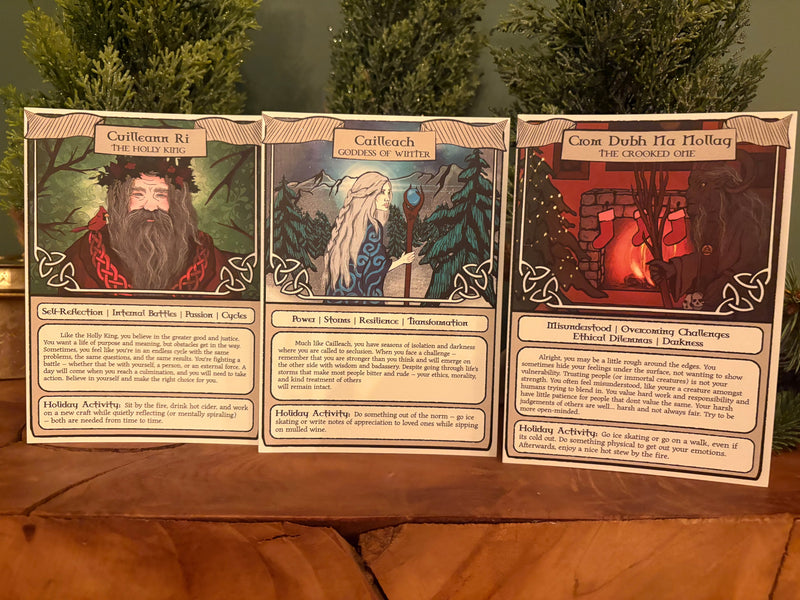Christmas Celtic Tarot Cards
