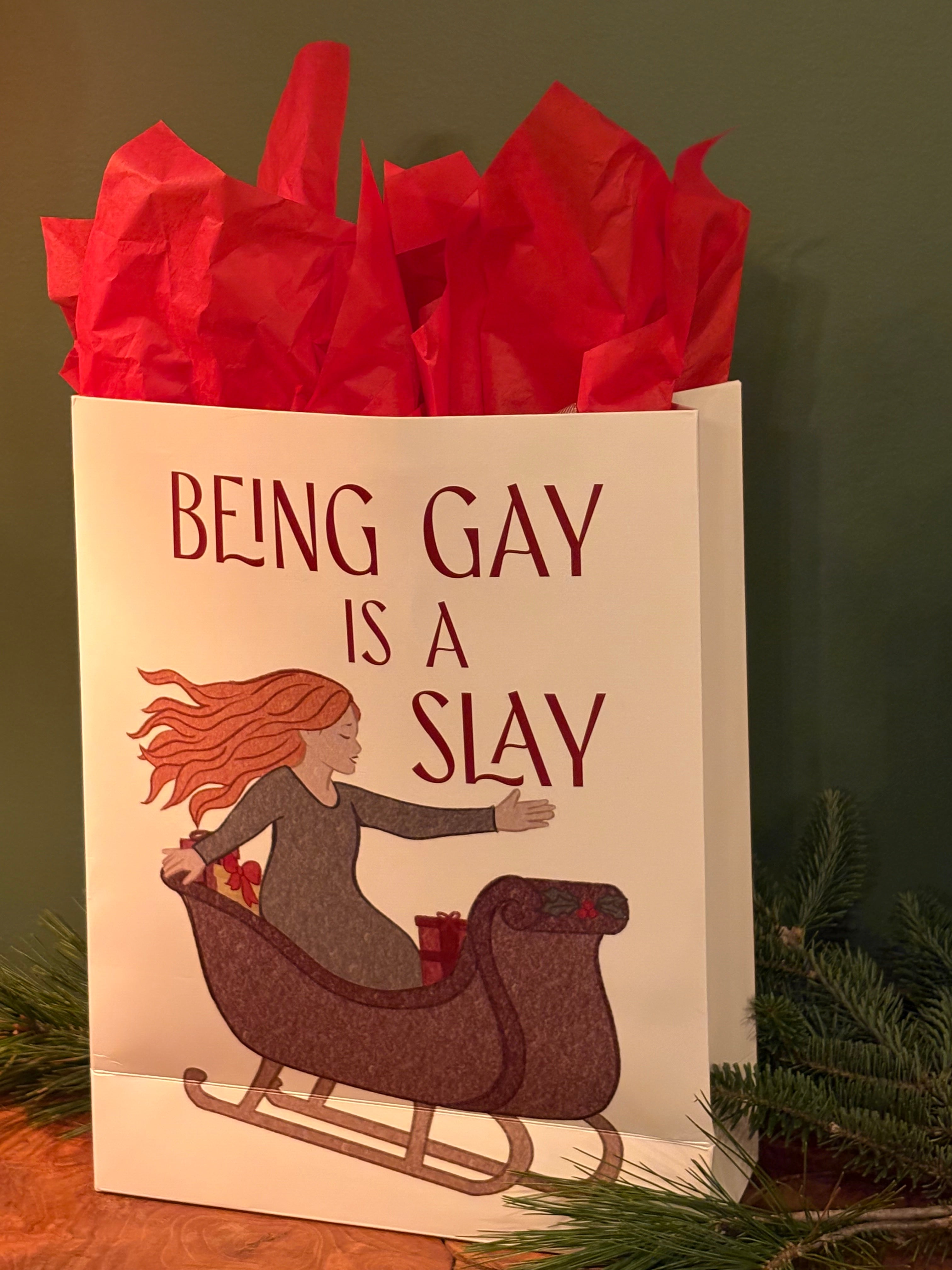 Being Gay is a Slay Christmas Giftbag