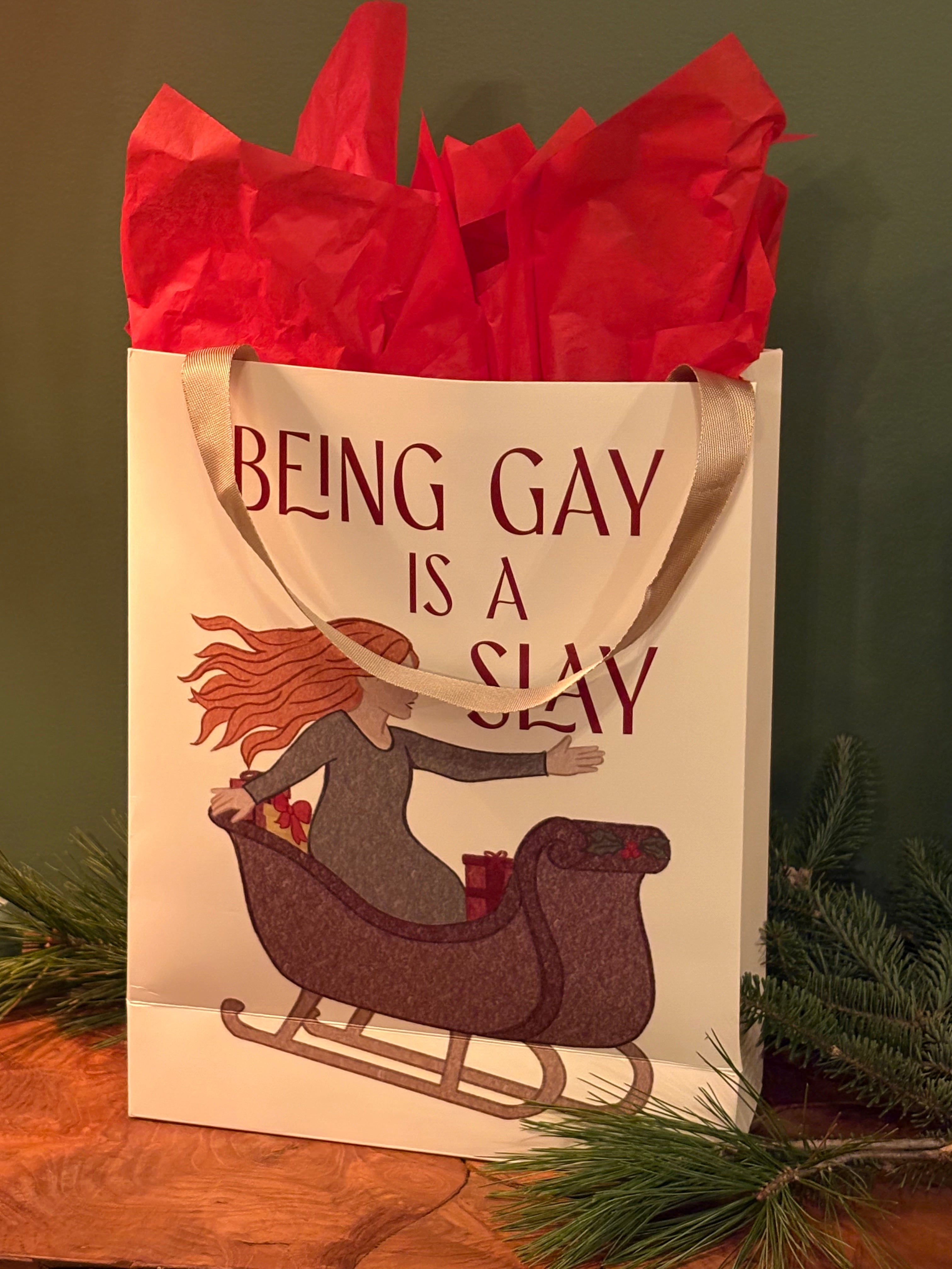 Being Gay is a Slay Christmas Giftbag