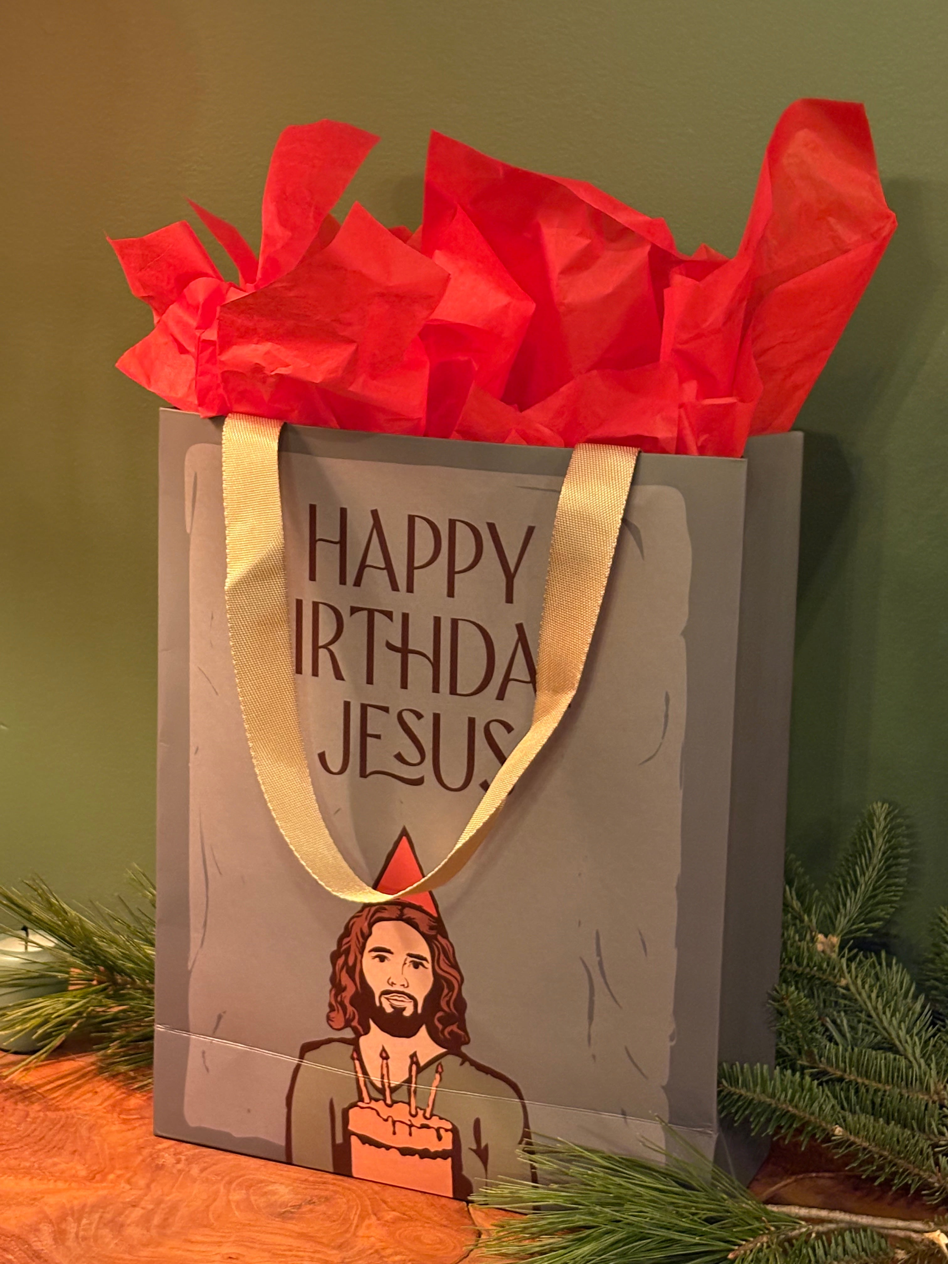 Happy Birthday Jesus Christmas Giftbag