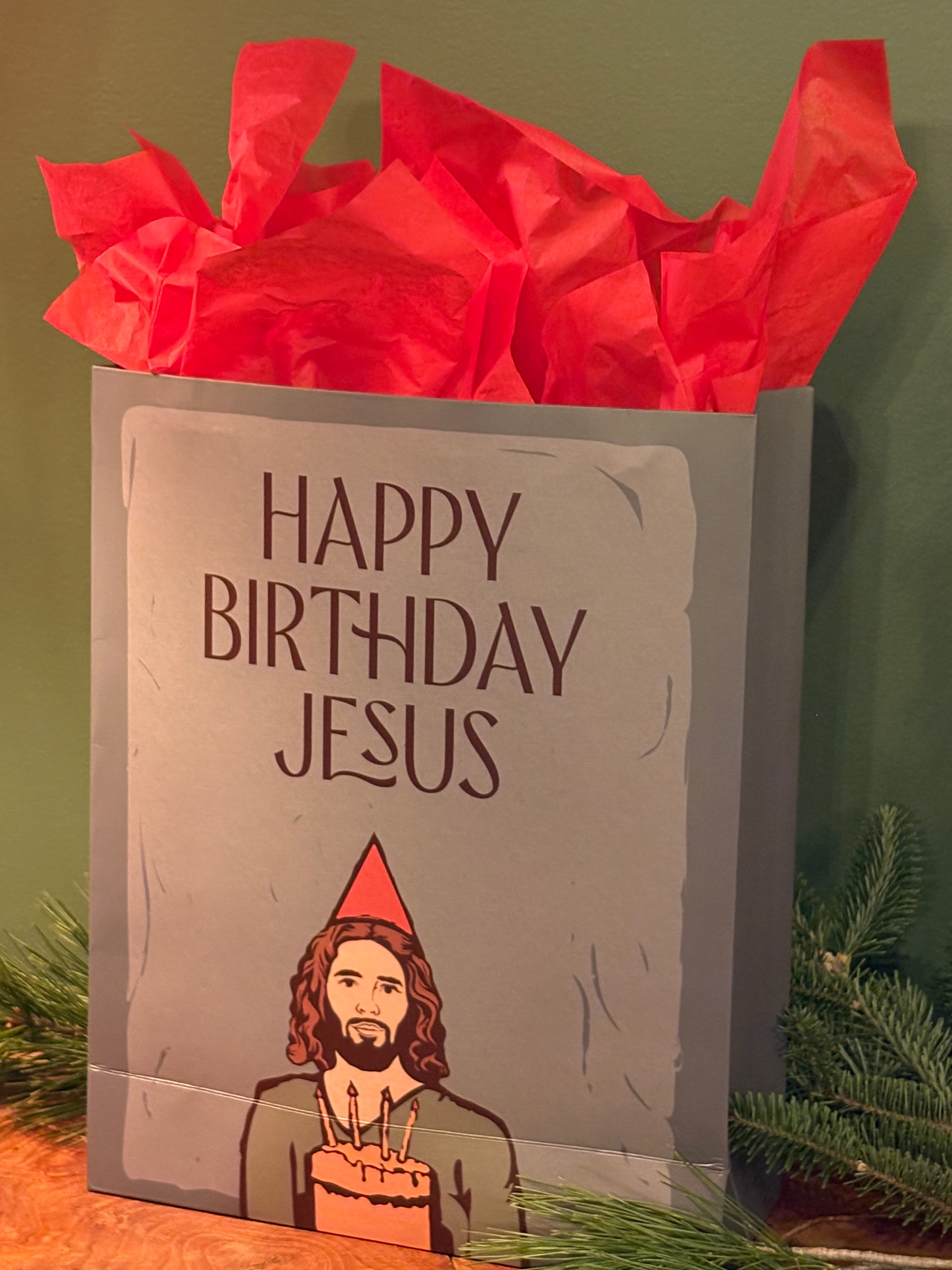 Happy Birthday Jesus Christmas Giftbag