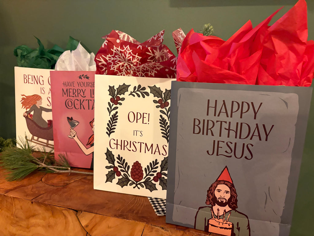 Happy Birthday Jesus Christmas Giftbag