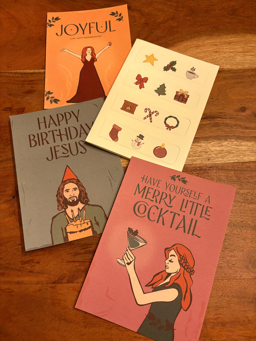 Happy Birthday Jesus Christmas Card