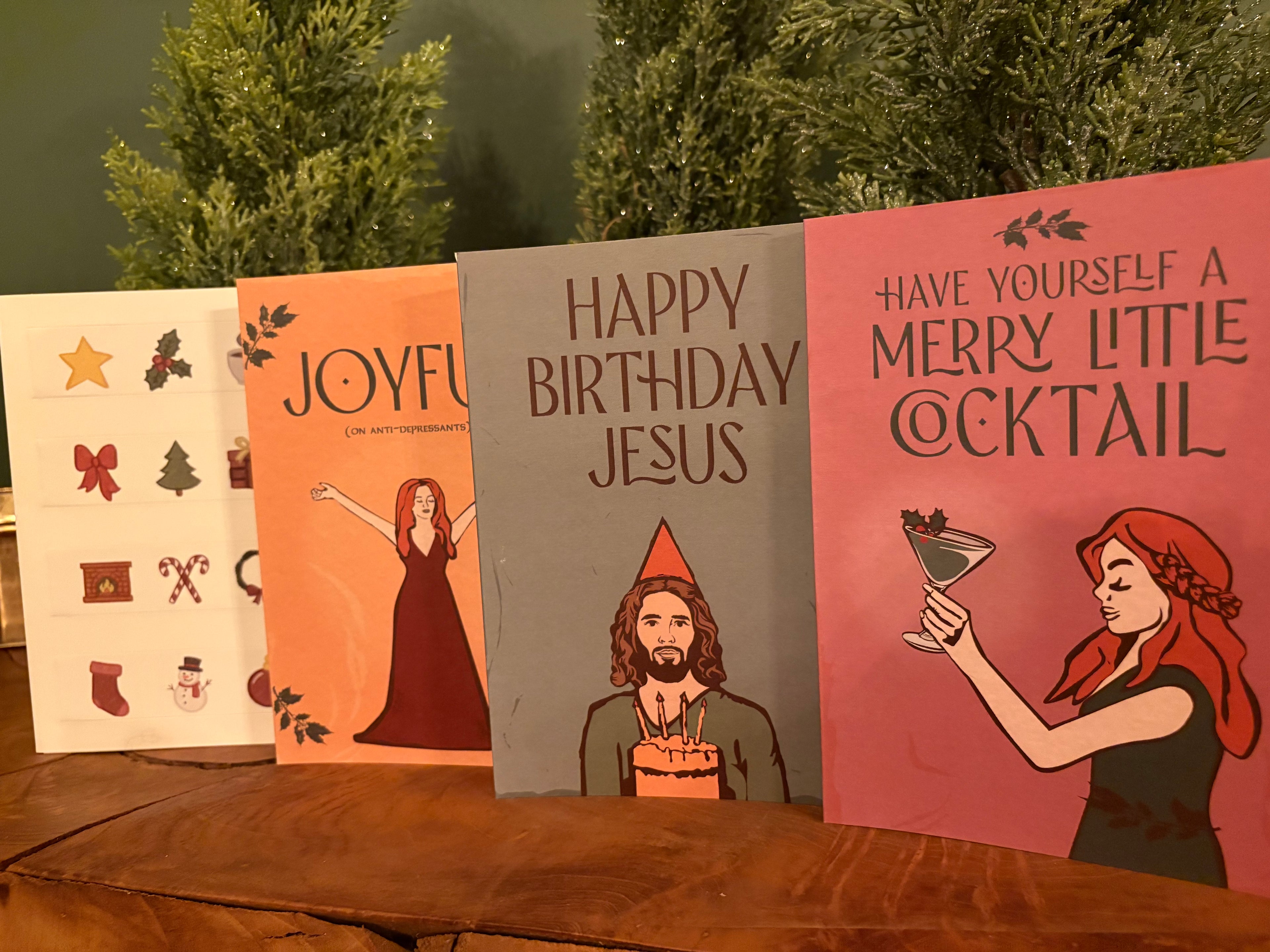 Happy Birthday Jesus Christmas Card