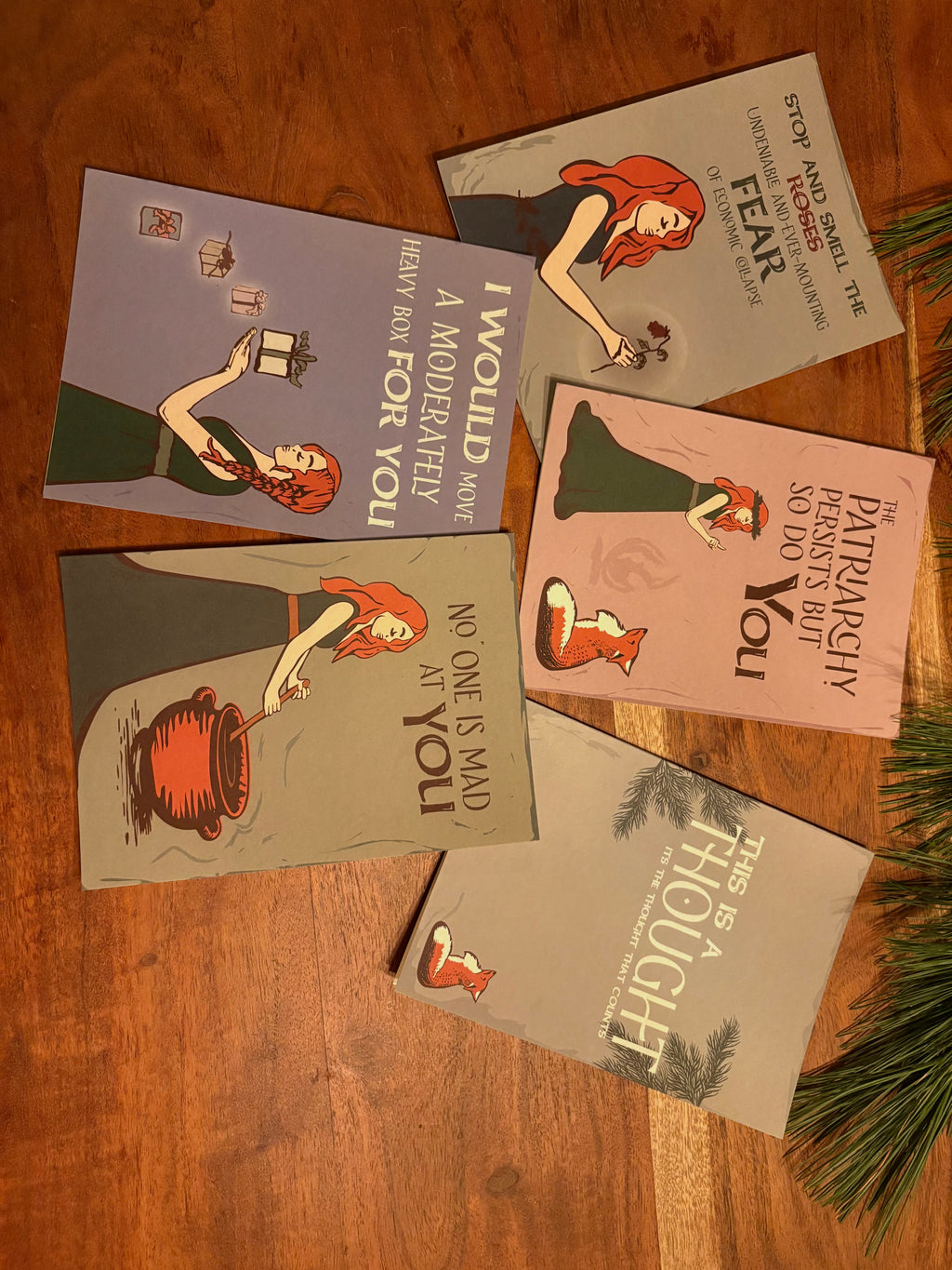 I Would Move a Box for You Greeting Card